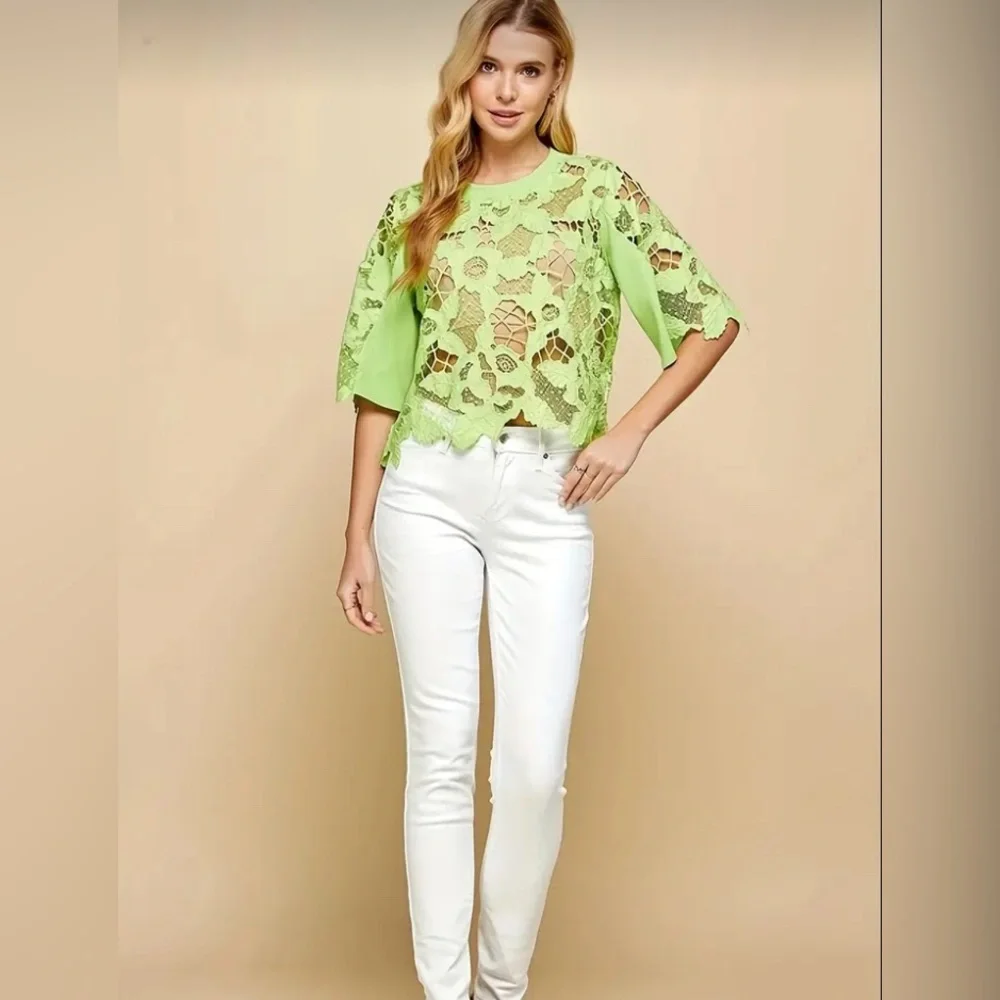 Crochet Lace Gorgeous Top